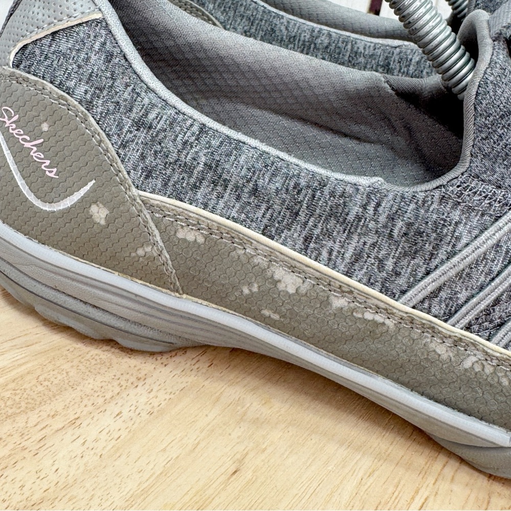 Skechers Empress Solo Mood Slip On Sneakers Grey Women's 9 - Picture 8 of 12